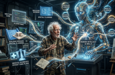 AI Is Now Writing Code, Designing Buildings, and Diagnosing Disease — So What’s Left for Humans to Do?
